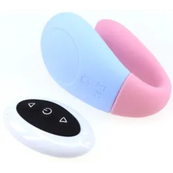 Generique Double stimulateur Well Up Bleu-Rose